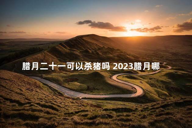 腊月二十一可以杀猪吗 2023腊月哪天适合杀猪